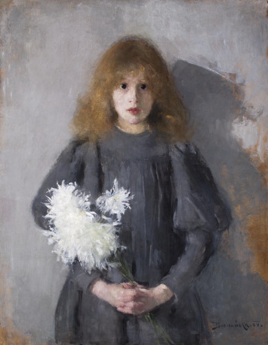 Olga Boznańska Girl with chrysanthemums (Dziewczynka z chryzantemami) (1894) t3 1lbj6h4.jpg