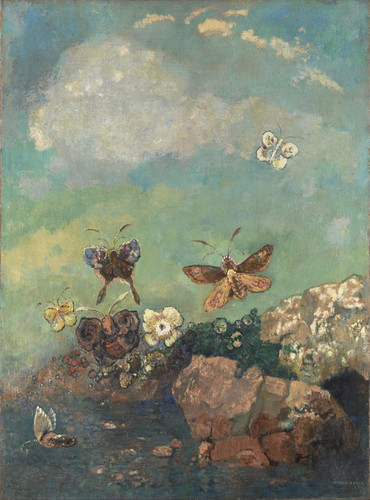 Odilon Redon “Butterflies” (c. 1910) t3 1le7ymg.jpg