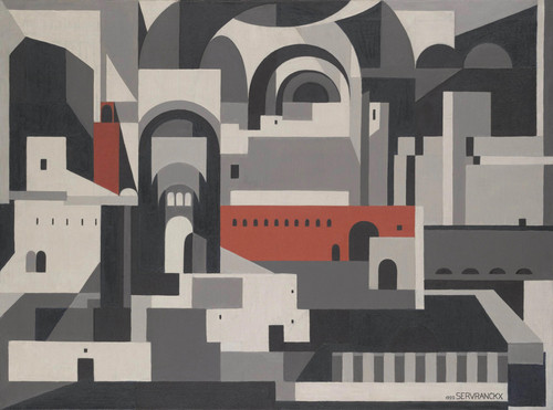Victor Servranckx The Town (1922) t3 1l9s10h.jpg