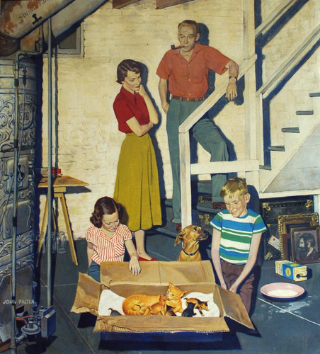 John Falter New Litter of Kittens (1954) t3 1lhozot.jpg