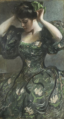 John White Alexander The green bow (1898) t3 1llx44y.jpg