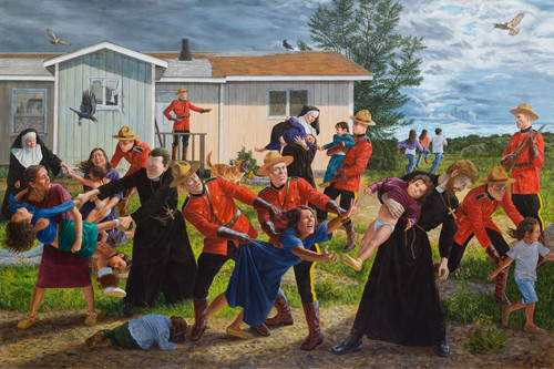Kent Monkman The Scream (2017) t3 1ldcw04.jpg