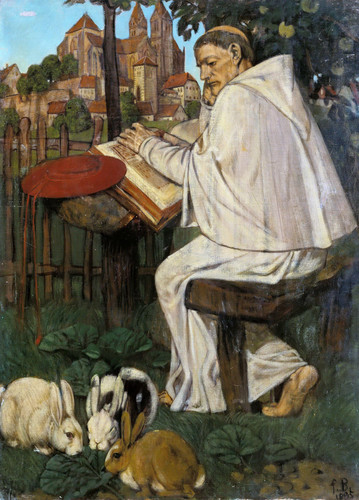 Fritz Boehle Reading Monk (1895) t3 1lqyv3y.jpg