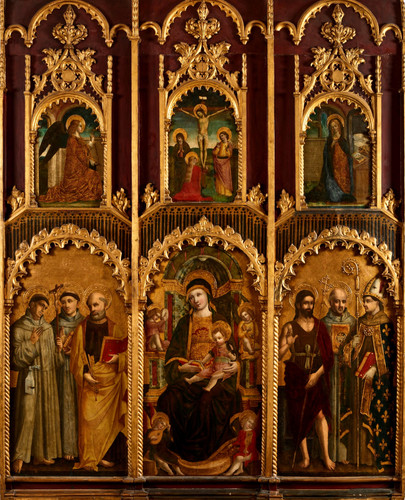 Giovanni Barbagelata “Enthroned Madonna and Child Flanked by Saints” Altarpiece (c. 1475 1500) t3 1l.jpg
