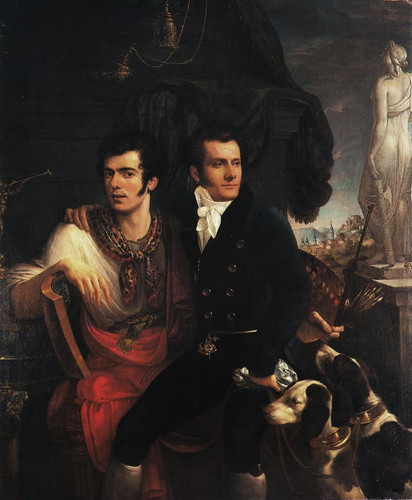 Giuseppe Tominz – Self Portrait with Brother Francesco (1819) t3 1ljg9kk.jpg