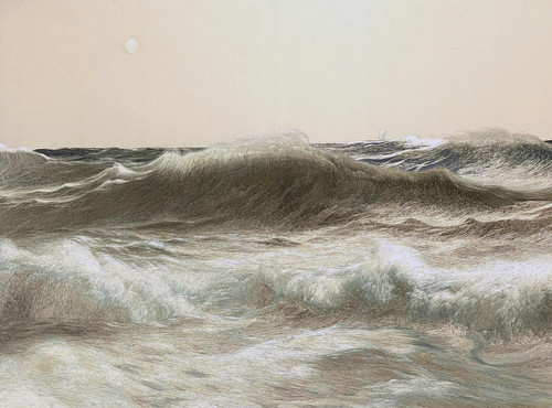 Sozayemon Nishimura (1855 1935) Sea Waves (Embroidery on Silk) t3 1l2rz3s.jpg