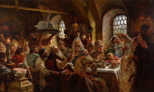 Konstantin Makovsky A Boyar Wedding Feast (1883) t3 1lnebth.jpg