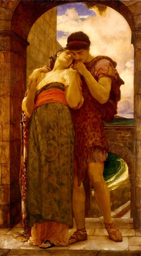 Lord Frederic Leighton (British painter, 1830 1896) Wedded, 1882 oil on canvas 1,454 mm (57.24 in); .jpg