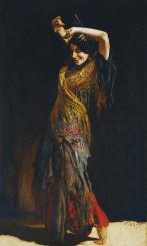 Leopold Schmutzler The Flamenco Dancer (1864 1941) [2880 x 4823] t3 1lp74ws.jpg