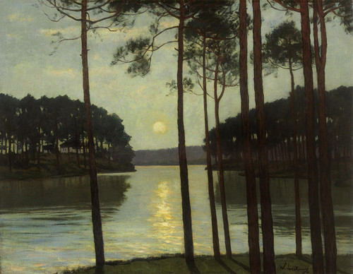 Walter Leistikow Abendstimmung am Schlachtensee (1895) t3 1l7577y.jpg