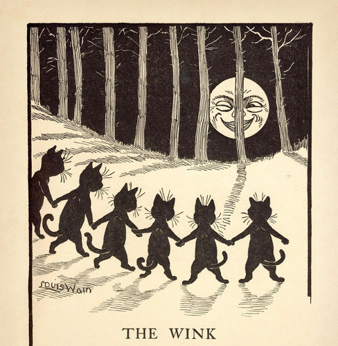 Louis Wain (1860 1939) The Wink t3 1l80z6w.jpg