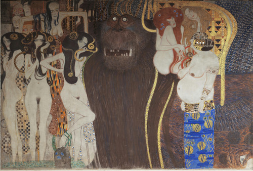 Gustav Klimt Beethoven Frieze The Hostile Powers (1901) t3 1l9kbxc.jpg