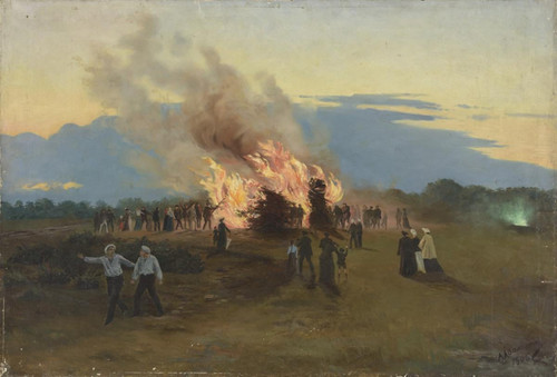 Amandus Adamson – Midsummer Bonfire (1906) t3 1ll9lbz.jpg
