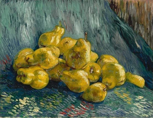 Still Life With Pears, Oil on Canvas, Vincent van Gogh, 1888 t3 1lqn2kk.jpg