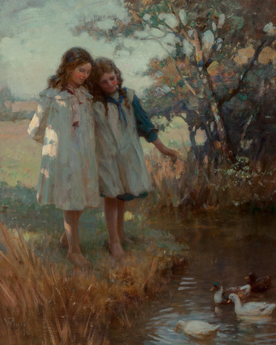 William Pratt The Duck Pond (1918) t3 1l6bc0h.jpg