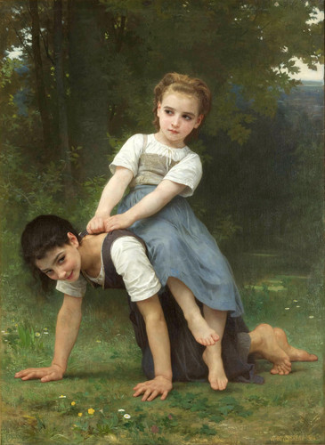 William Adolphe Bouguereau The Pony Back Ride (1884) t3 1lhzuva.jpg