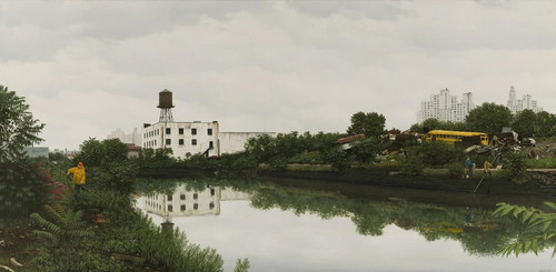 Randy Dudley Gowanus Canal from 2nd Street (1986) t3 1l35kt1.jpg