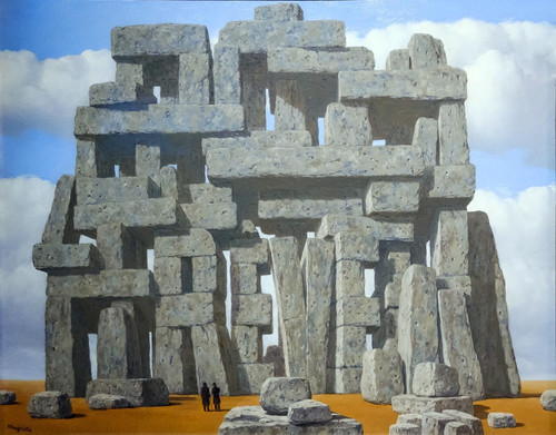 René Magritte The art of conversation (1950) t3 1lem8nh.jpg