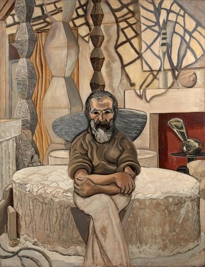 Anne Harvey Portrait of Brancusi in his Studio (1934) t3 1lbelrk.jpg