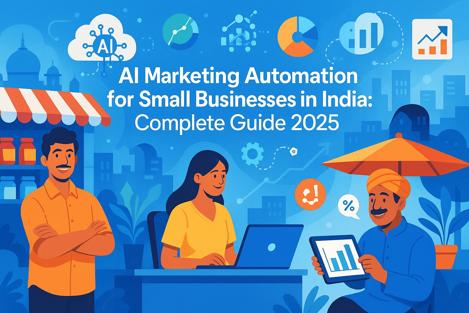 AI marketing automation for small business India 2025