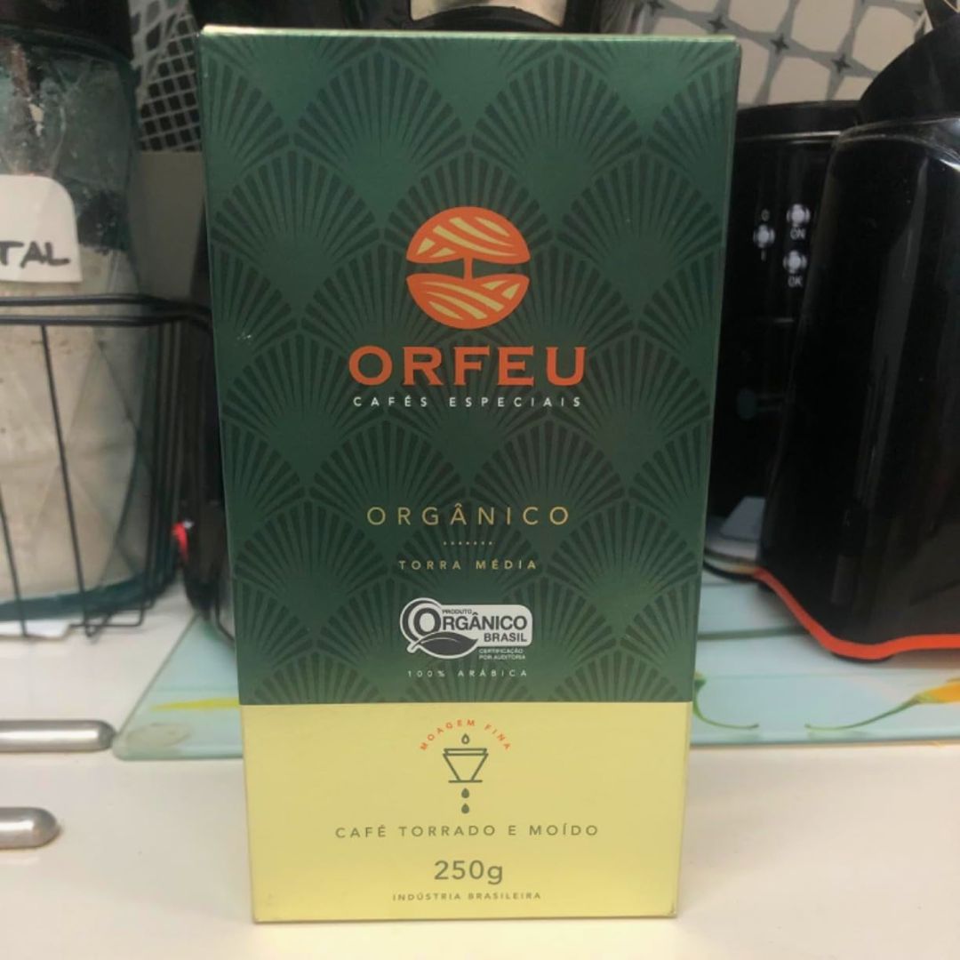 ORFEU Café Moído Orgânico Orfeu 250G
