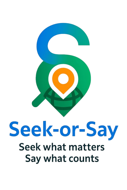 Seek-or-Say Logo