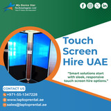 Need Reliable Touch Screen Hire in UAE Quickly?