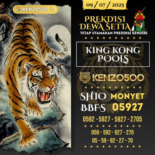 Prediksi Togel Toto 4D Kingkong Rabu 09 Juli 2025.jpg