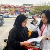 团队成员采访马来西亚中医学专业学生4