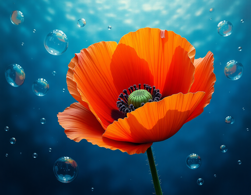 Sameh Elbialy A captivating underwater scene showcases a single, 7e7f521b a639 491a a038 8fda4dad2d2.png