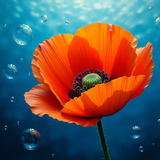 Sameh Elbialy A captivating underwater scene showcases a single, 7e7f521b a639 491a a038 8fda4dad2d2