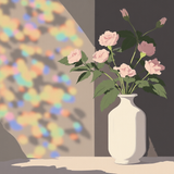 Sameh Elbialy Still life painted from a beautiful vase containin 613f5a36 e7c8 4581 8aa4 3b82211a515