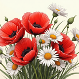 Sameh Elbialy A vibrant bouquet of flowers featuring large red p 77fcb9e7 a965 43e8 bdb0 60982d8b699