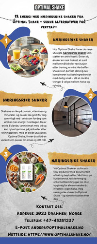 Få energi med næringsrike shaker fra Optimal Shake – sunne alternativer for vekttap.jpg