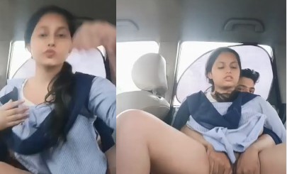 Sexy Indian Blowjob and Fucking In Car Vdo