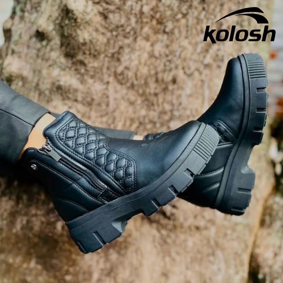Bota Kolosh C3370 Feminino Zíper Casual