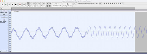 400 et 7khz capture 1khz audacity
