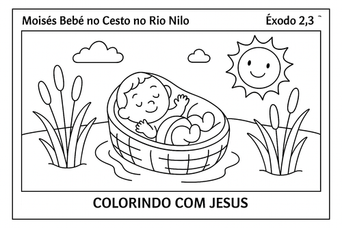 5 Mosés Bebê no rio Nilo.png
