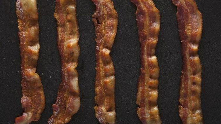 None bacon cooked in a roe