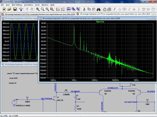 14 ltspice sinus 1khz 0.3V 20ms filtre temp 34