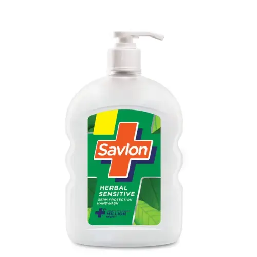 Savlon Herbal Sensitive pH balanced Liquid Handwash.webp