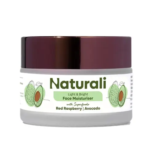 Naturali Light Bright Face Moisturiser With Red Raspberry Avocado.webp