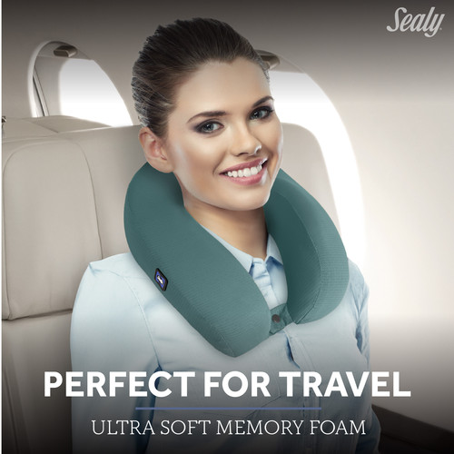 SL11140 Memory Foam Travel Pillow (Forest Green) AMZ 02.jpg