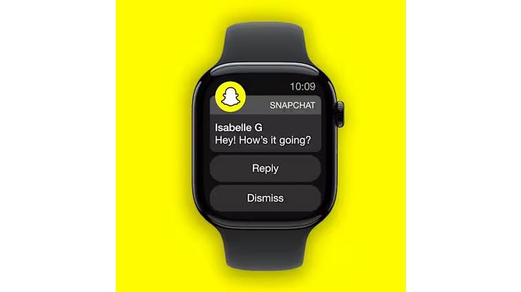 None Snapchat is now on the Apple Watch