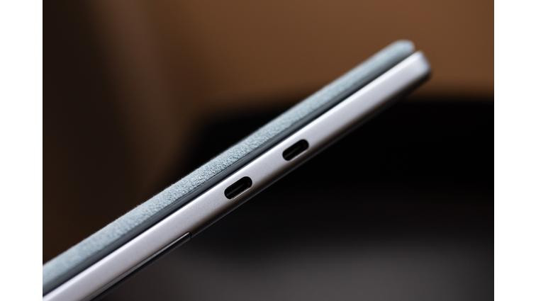None Microsoft has removed the Surface Connect charging port, but you can charge with either of its USB-C ports.