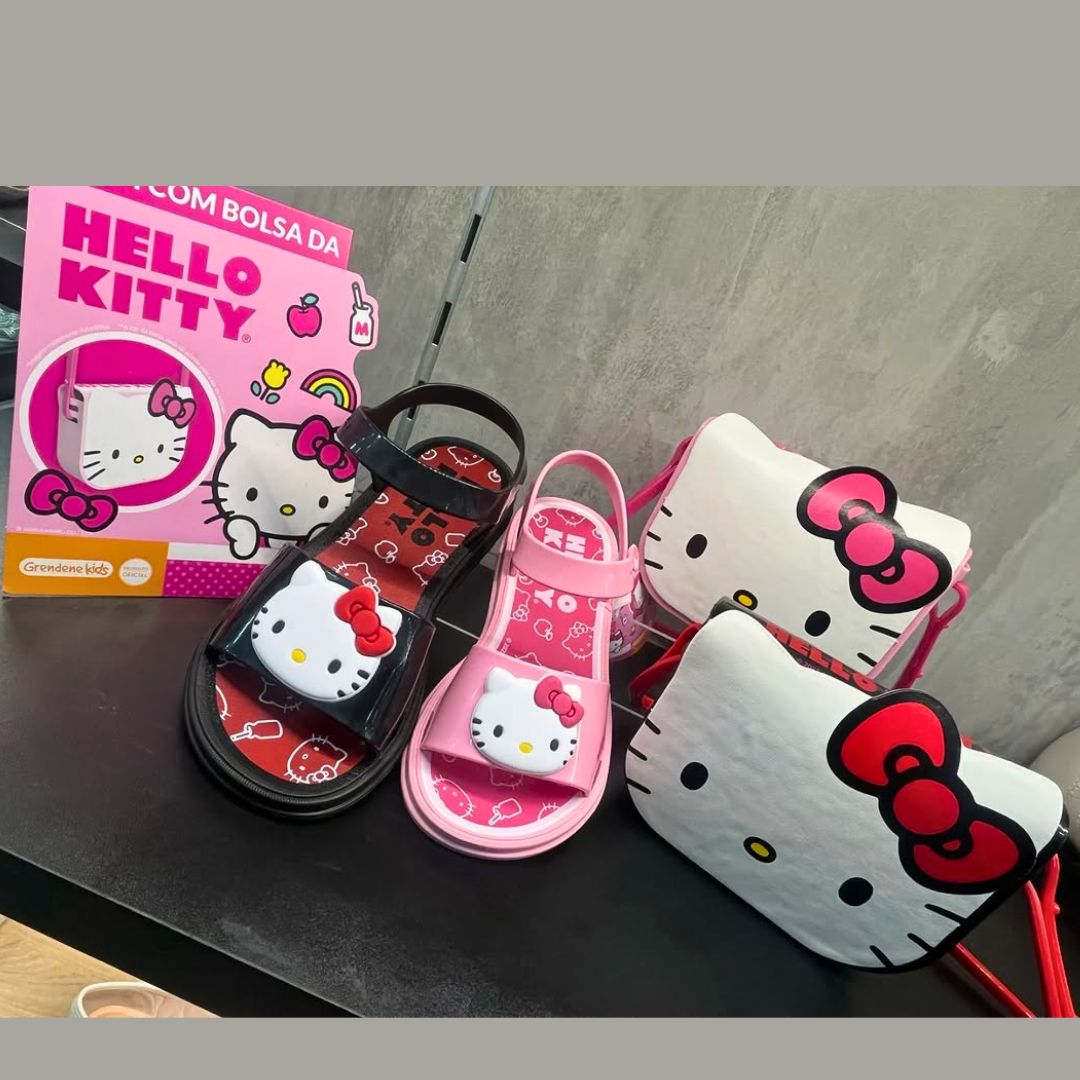 Sandália Grendene Kids Hello Kit My Style Promo Inf-23349
