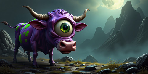  A detailed and surreal depiction of Cowclops the cyclops cow with a focus on his unique and eerie f.jpg