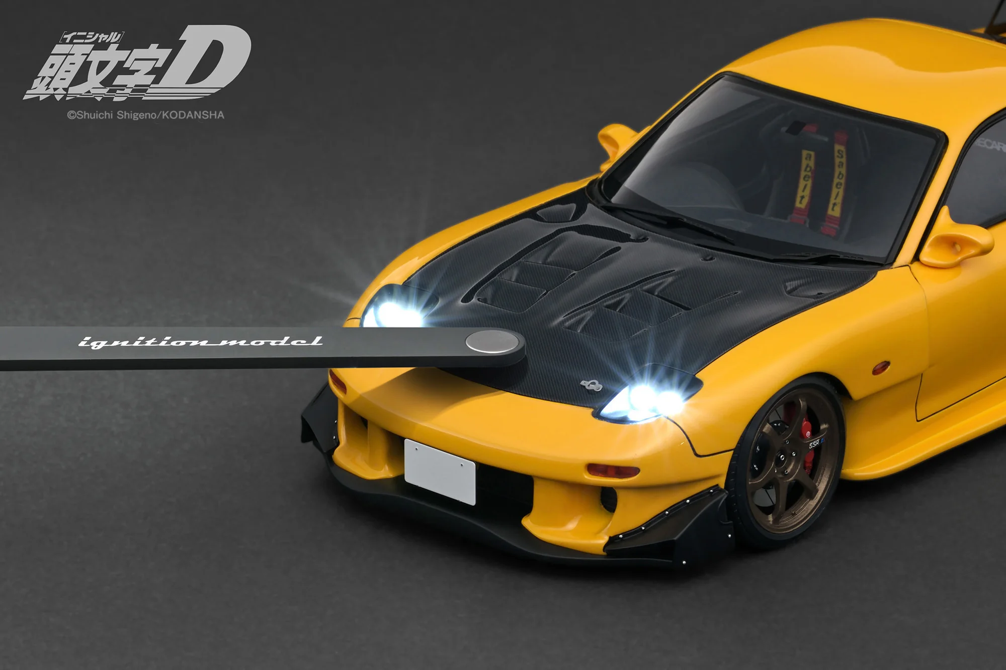 Keisuke’s FD Lights Up the Shelf – IG Model Reveals 1/18 Scale RX-7 with LEDs