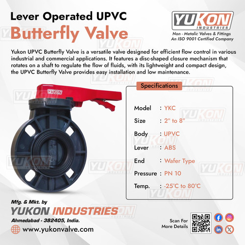 UPVC Butterfly Valve Installed in Pipeline System.jpg