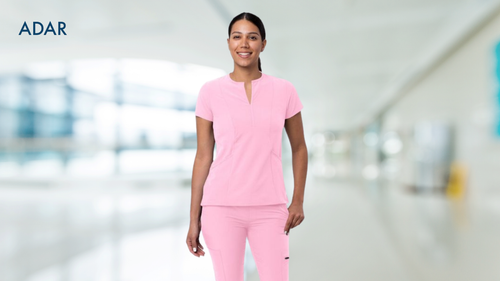 Women's Plus Scrub Set Adar Uniforms.png